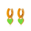 Fashionable brand cute earrings, Korean style, simple and elegant design