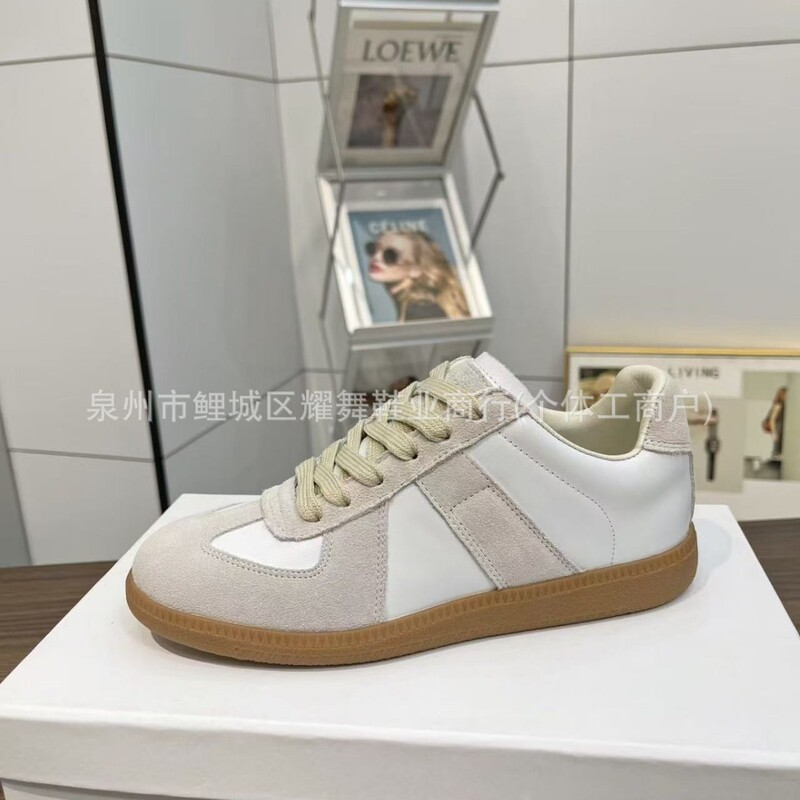 Korean-Style High-End Luxury Margiela Mm6 Margiela Retro German Training Shoes Flat Outdoor Couple Casual Campus Sneakers