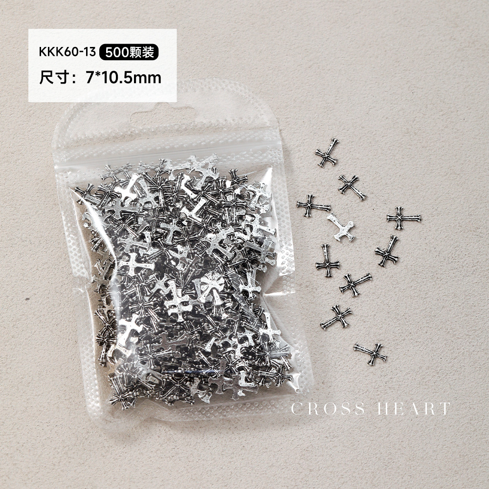 【kkk60-13】crow heart jewelry