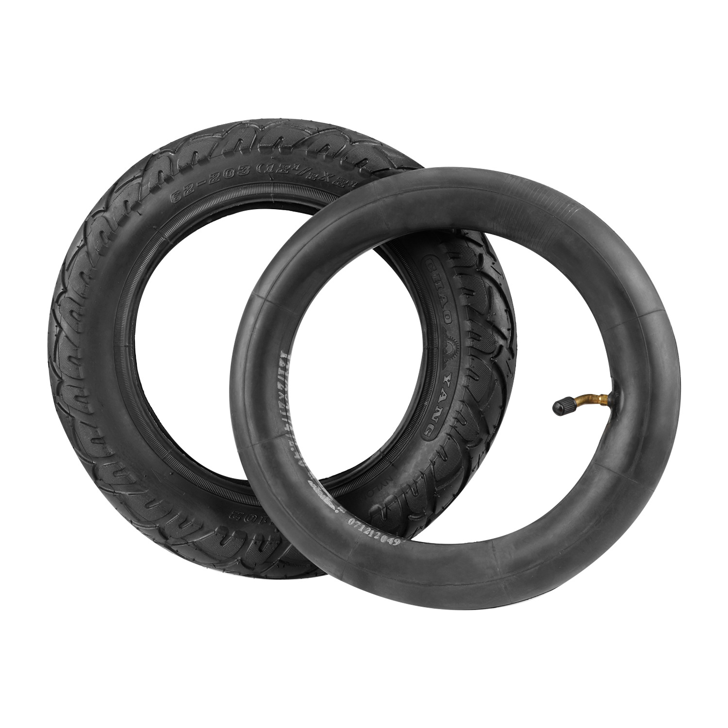 Chaoyang12-inch 12 1/2x2 1/4(62-203) Tubo Interior Exterior neumático coche eléctrico Chaoyang neumático de 12 pulgadas