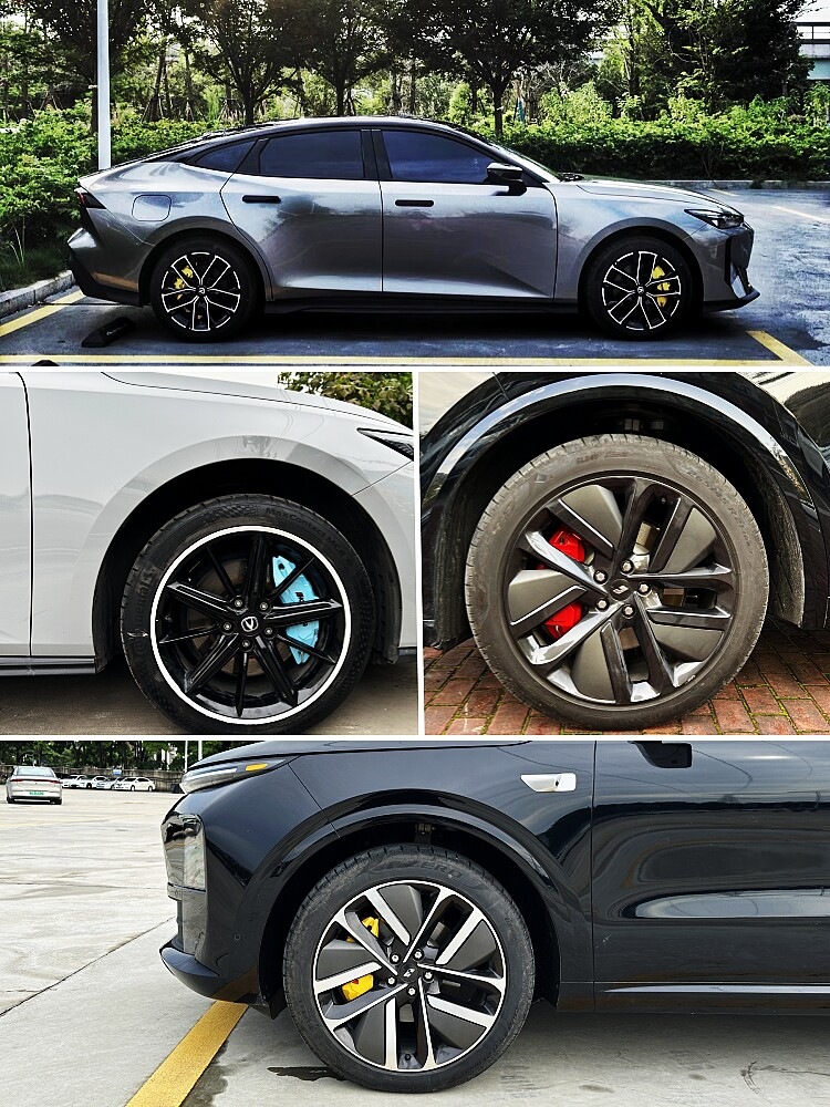 Suitable for car caliper covers, custom-designed for specific vehicles, modified brake calipers, Brembo aluminum alloy caliper housings, color modification available