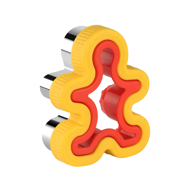 핸드 커프 진저 브레드 맨 토스트 컷