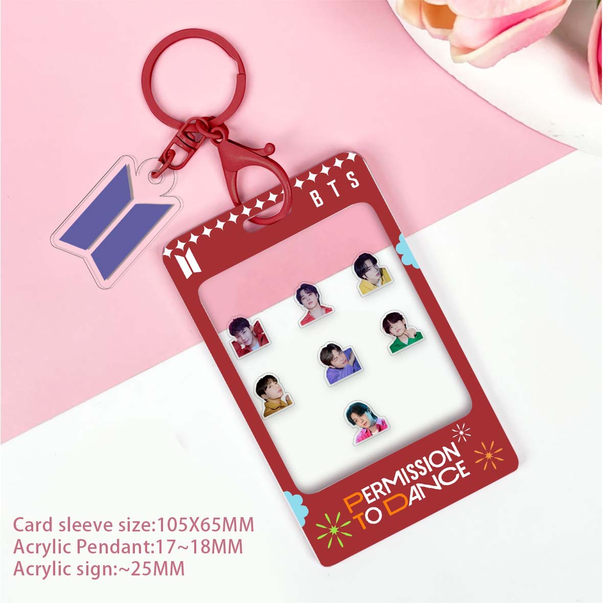 定 制韩流摇摇乐KATSEYE BL宝怪ITZY明星亚克力挂件钥匙扣礼品DIY