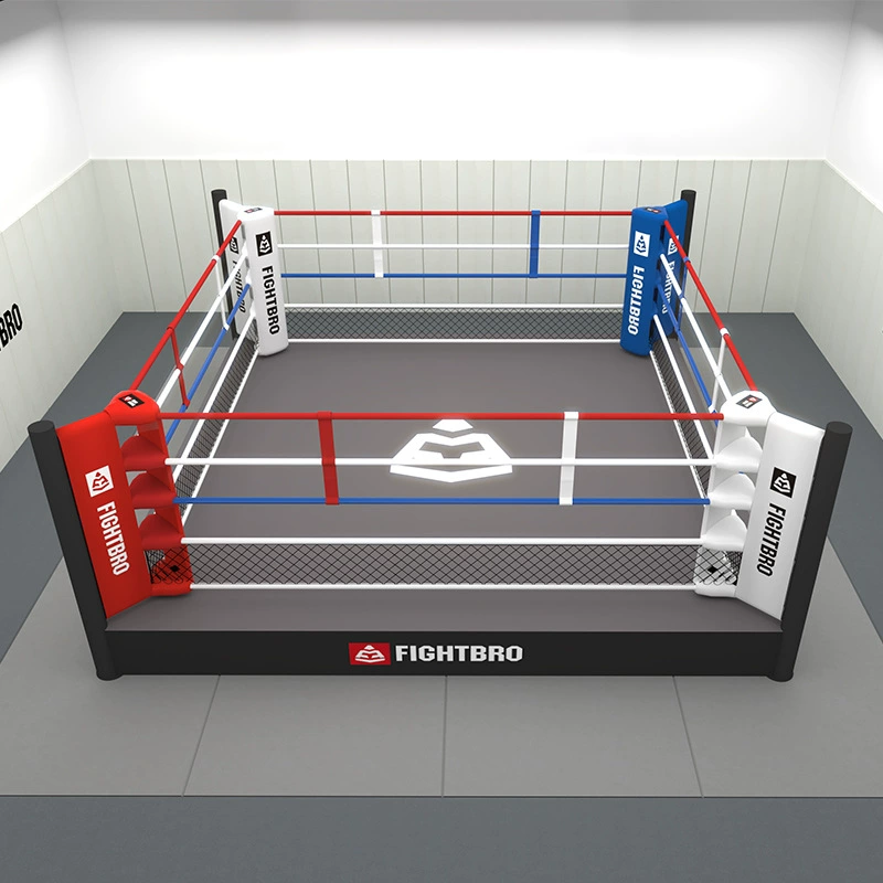Фитнес-оборудование: восьмиугольная клетка для ММА, боксерский ринг для соревнований по смешанным боевым искусствам, саньда, борьба, боевые искусства, ринг для муай-тай.