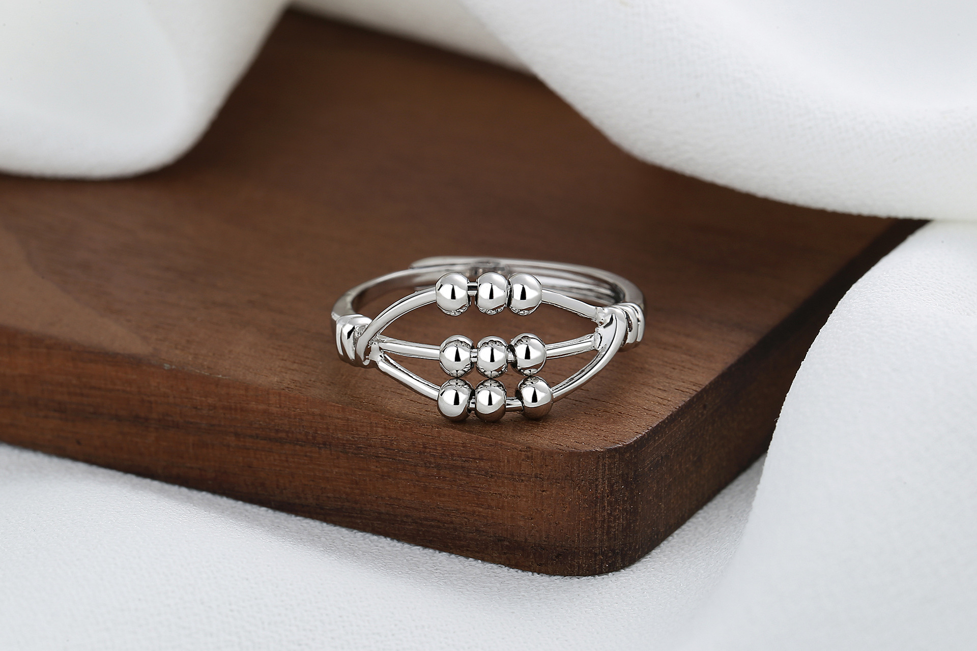 Simple Style Geometric Copper Rings 1 Piece