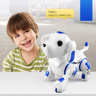 Children intelligent programming electric remote control induction stunt robot dog toy singing and dancing multi-function mode