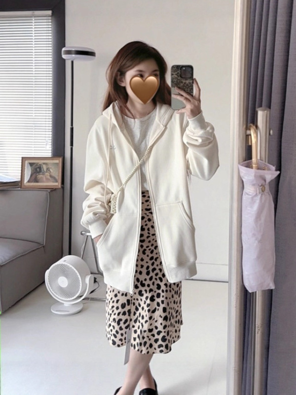 ALO宽松外套女2025新款春秋灰色连帽开衫卫衣休闲百搭运动瑜伽服|undefined
