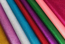 一件代发金葱PU人造革 金葱格利特皮革 PU皮料工艺品材料工厂现货