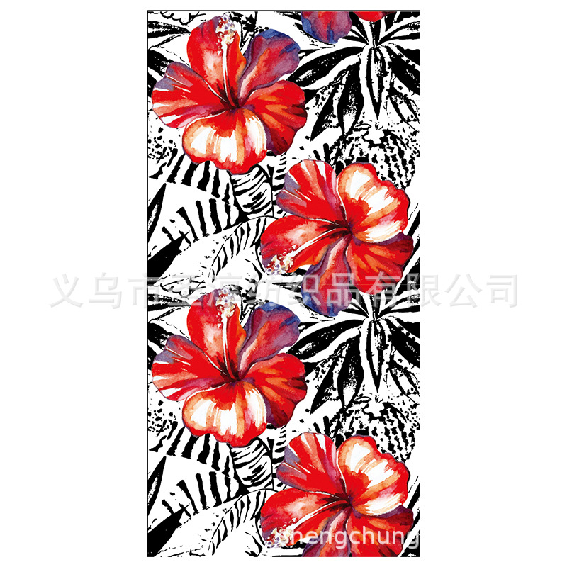 Transfronterizo de terciopelo de doble cara absorbente de secado rápido Toalla de playa microfibra yoga toalla deportiva al por mayor natación baño de playa