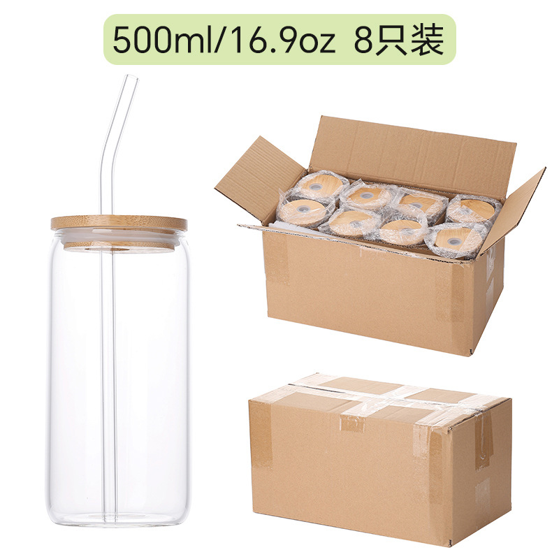 Taza de Cola de alto valor, taza de vidrio rojo de red de viento, taza de café, taza de batido, taza de bebida fría, taza de agua con burbujas