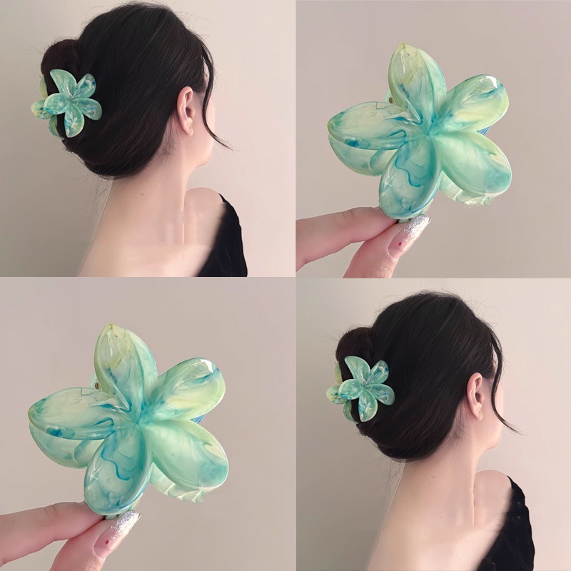ミント色の越境アクリル卵の花は高級感のあるカラーを挟んで髪を染めます。|undefined