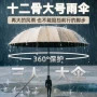加固超大晴雨手动广告伞