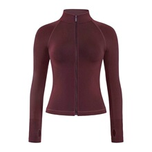 C 88348 Breathable Zipper Running Top ��朾o������