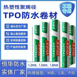 TPO防水卷材 彩钢瓦屋面热塑性聚烯烃防水卷材 高分子tpo防水材料
