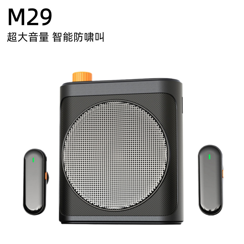 M29 nuevo micrófono inalámbrico abrazadera de collar pequeña abeja altavoz maestro guía turístico entrenamiento especial integrado