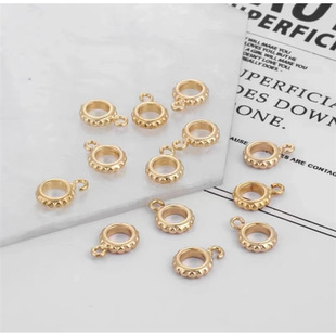 �Ͻ��14K������������h7mm�������Ȧ���_��diy�Ʒ������
