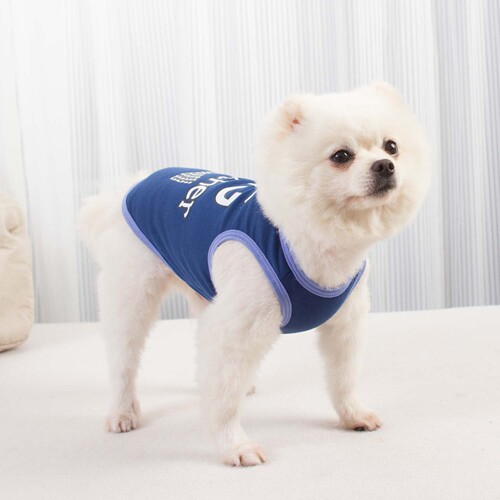 New pet clothing dog clothes cat clothes spring and summer thin vest glasses flash version YE249005
