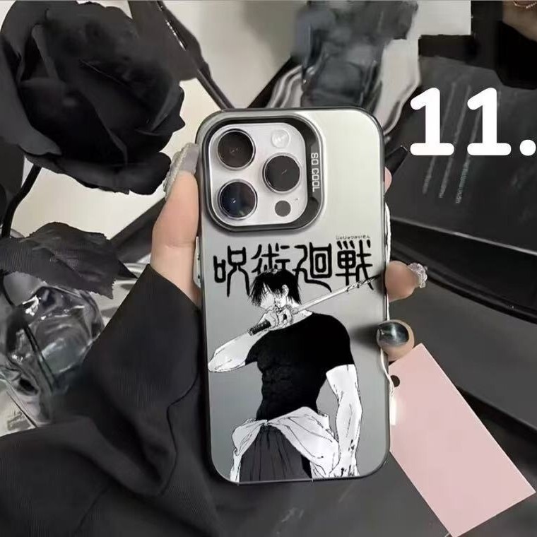 越境アニメ対応 Apple 17 Pro Max 携帯ケース 個性的で元気なケース iPhone 16/15/14 欧米風 13|undefined