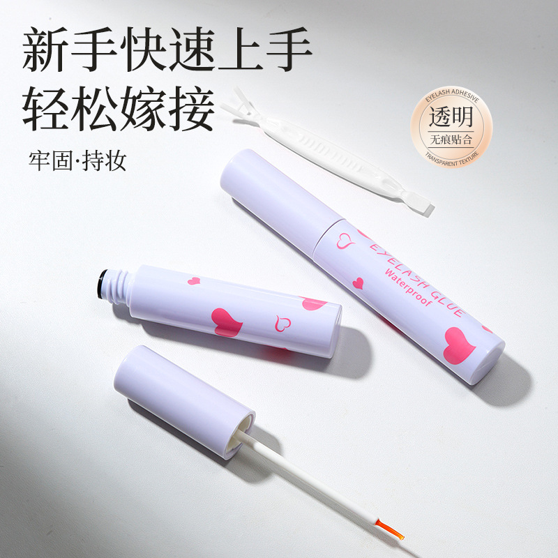 LMLTOP pegamento para pestañas falsas natural suave y duradero, pegamento de doble párpado LLT33