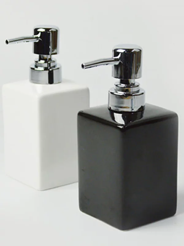 Hand sanitizer, high quality capacious plastic minimalistic container for commercial use