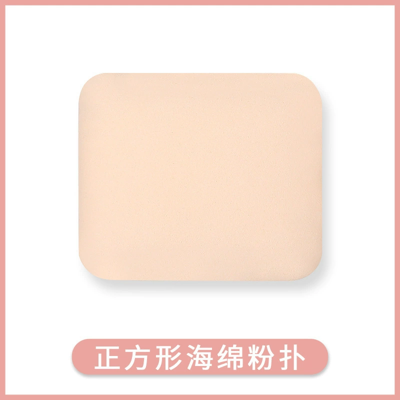 Cotton sponge, triangular storage box