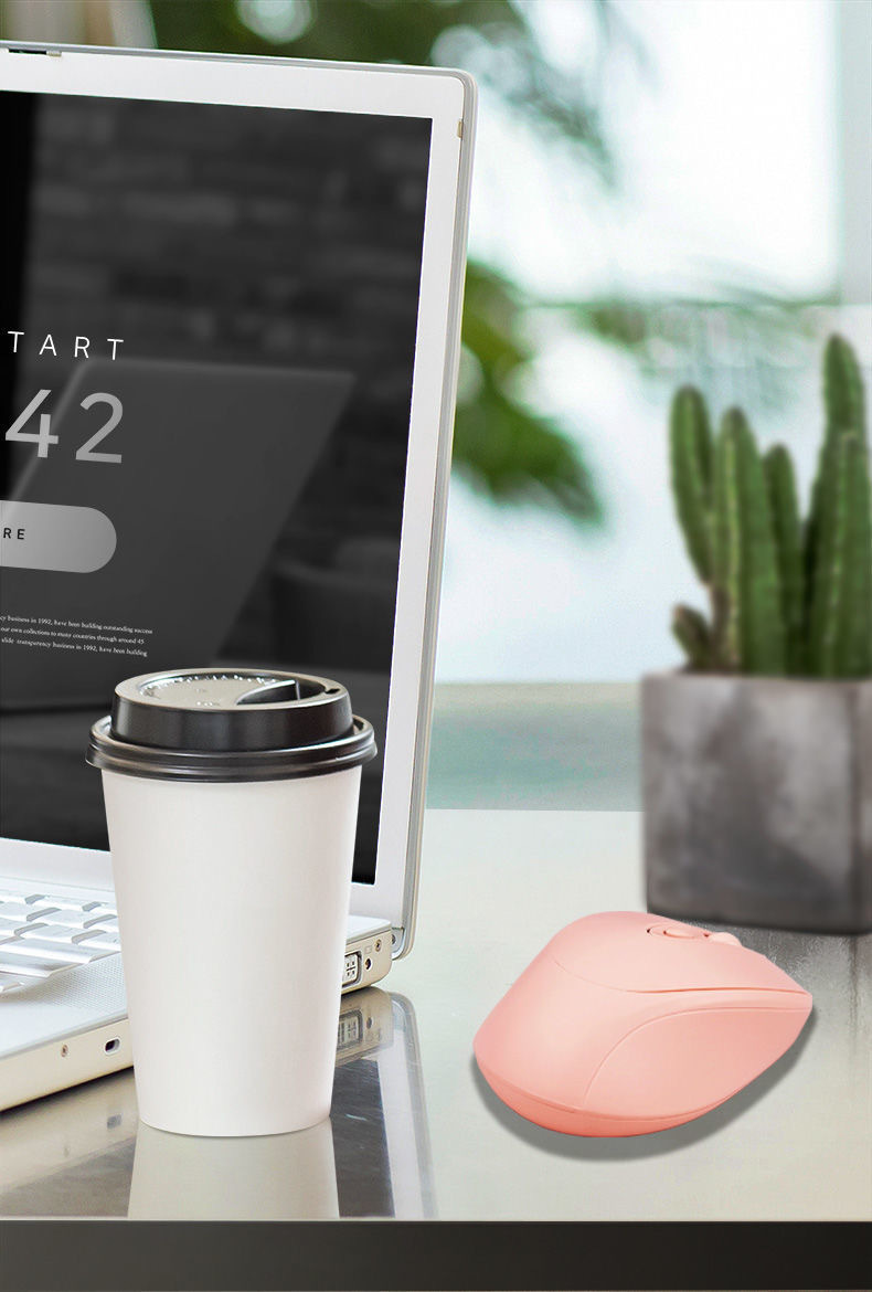 Bluetooth Laptop Universal Dual Mode Girls Office Tablet Wireless Mouse Rechargeable_voghion.com