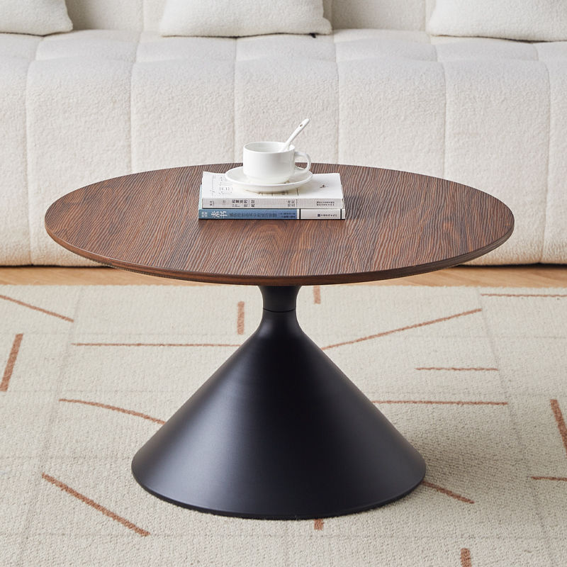Mesa de té de viento de crema nórdica casa sala de estar sofá combinación de varios tipos de casa pequeña combinación de mesa de té redonda moderna simple