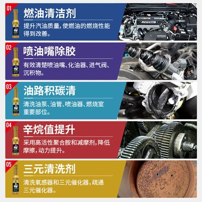 gasoline additive oil circuit cleaning fuel – Motor gasoline additive