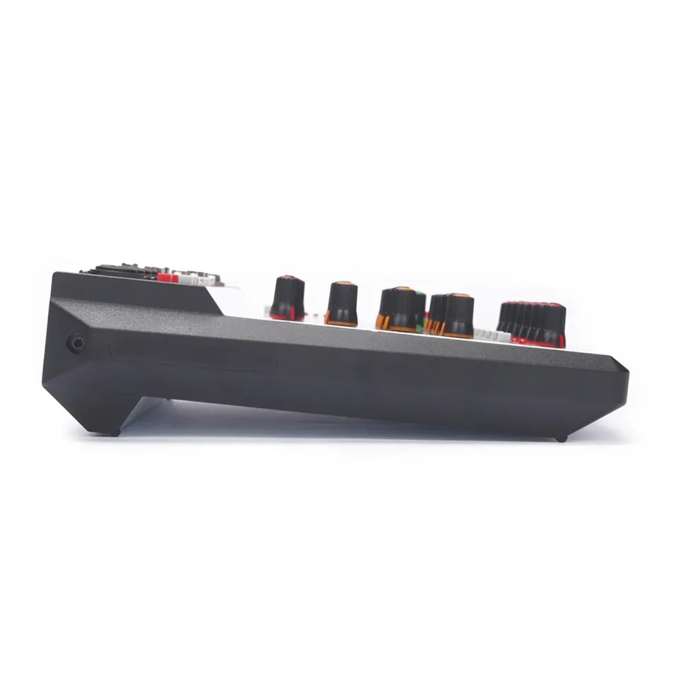 Mezclador de audio de 8 canales consola de mezcla Controlador de DJ mezclador de consola de audio incorporado 99 DSP