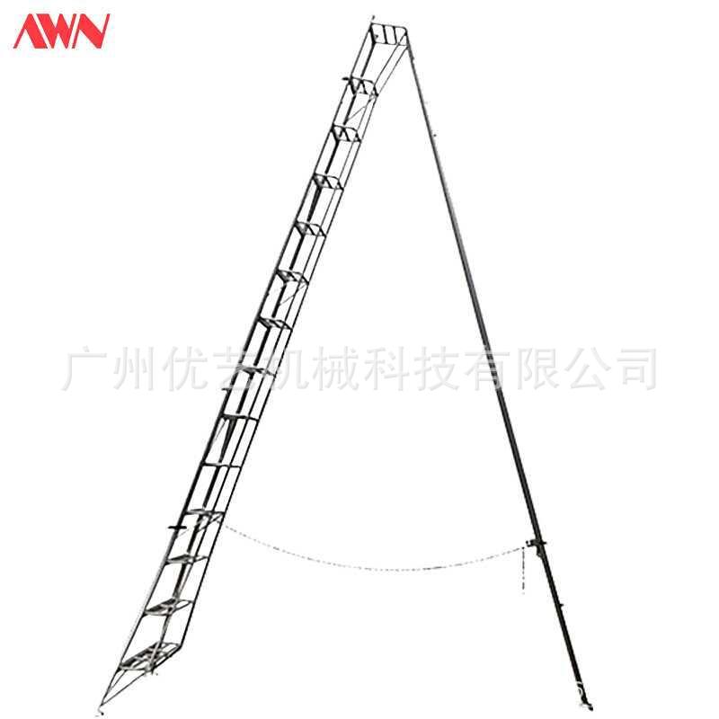 安稳耐AWN-311园艺梯铝合金高空爬梯三角梯农艺梯轻便型梯1米7米