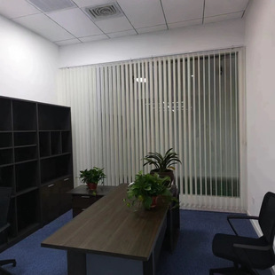 Manufacturer Direct Sales Vertical Blinds for Office, Living Room, and Balcony, Semi-Blackout, Electric Remote Control, Smart Remote Control