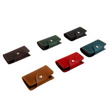 淘宝新品复古风琴卡包卡套头层牛皮零钱包信用卡驾照皮套真皮钱包