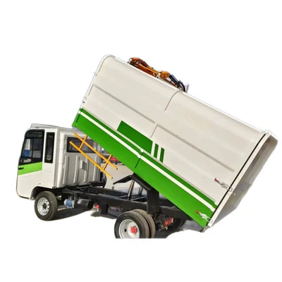 Sanitation Four-Wheel Garbage Truck, Elektrik zibil maşınları