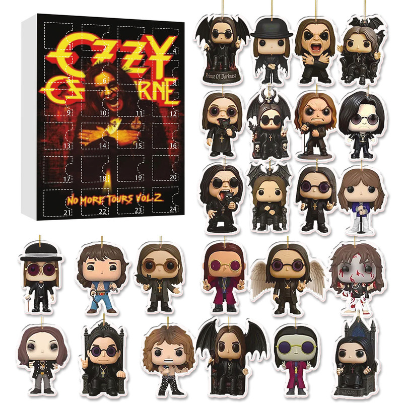 Ozzy Osbourne Motorcycle Bell奥兹·奥斯本倒计时日历盲盒 挂饰|undefined