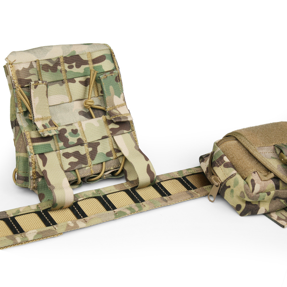 Cinturón Táctico MOLLE para Hombre de 4.5 cm de Lona Ligero para Combate al Aire Libre