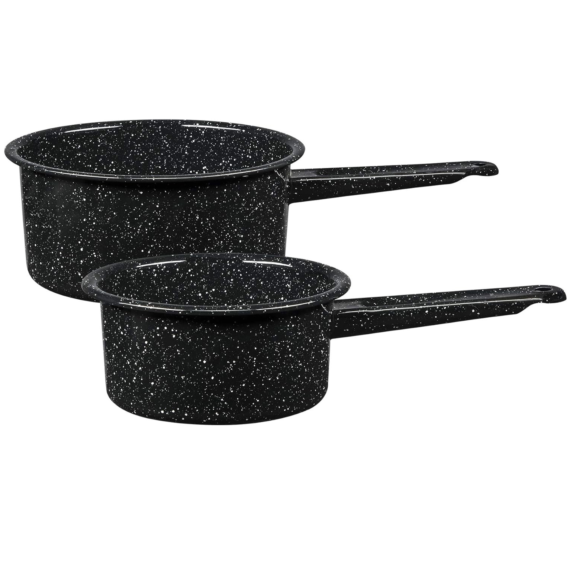 搪瓷电烤盘奶锅珐琅锅单柄电磁炉锅燃气灶锅铸铁儿童辅食锅户外锅