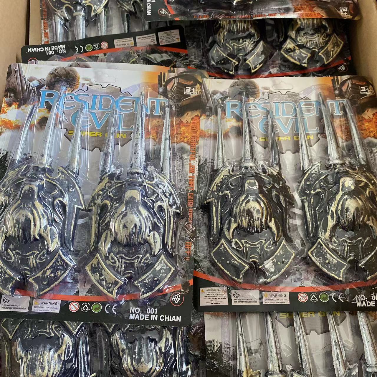 2 yuanes tienda de juguetes para niños garra fantasma King Kong agarrar Hombre de Hierro dos garras puesto de garra de lobo juguete al por mayor grandes almacenes