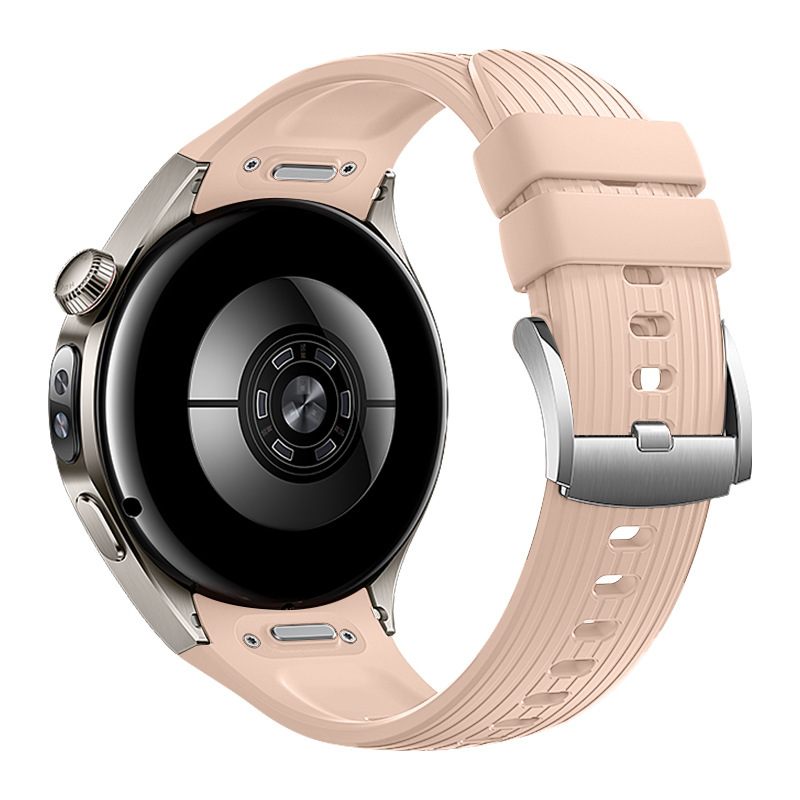 Huawei watch5 垂直パターンシリコンストラッププッシュボタンヘッド Huawei WACTH5 42/46mm に適しています。|undefined