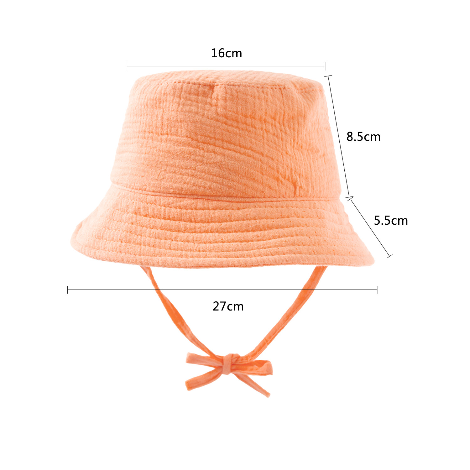 Women's Fashion Solid Color Printing Wide Eaves Bucket Hat display picture 1