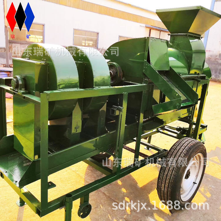 黑龙江哈尔滨苞米脱粒机玉米大豆谷子高粱小麦脱粒机家用电动打谷