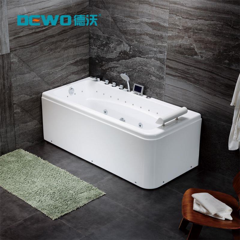 Acrylic atmosphere lamp massage surf bathtub minimalist basic hotel homestay project wholesale at low prices