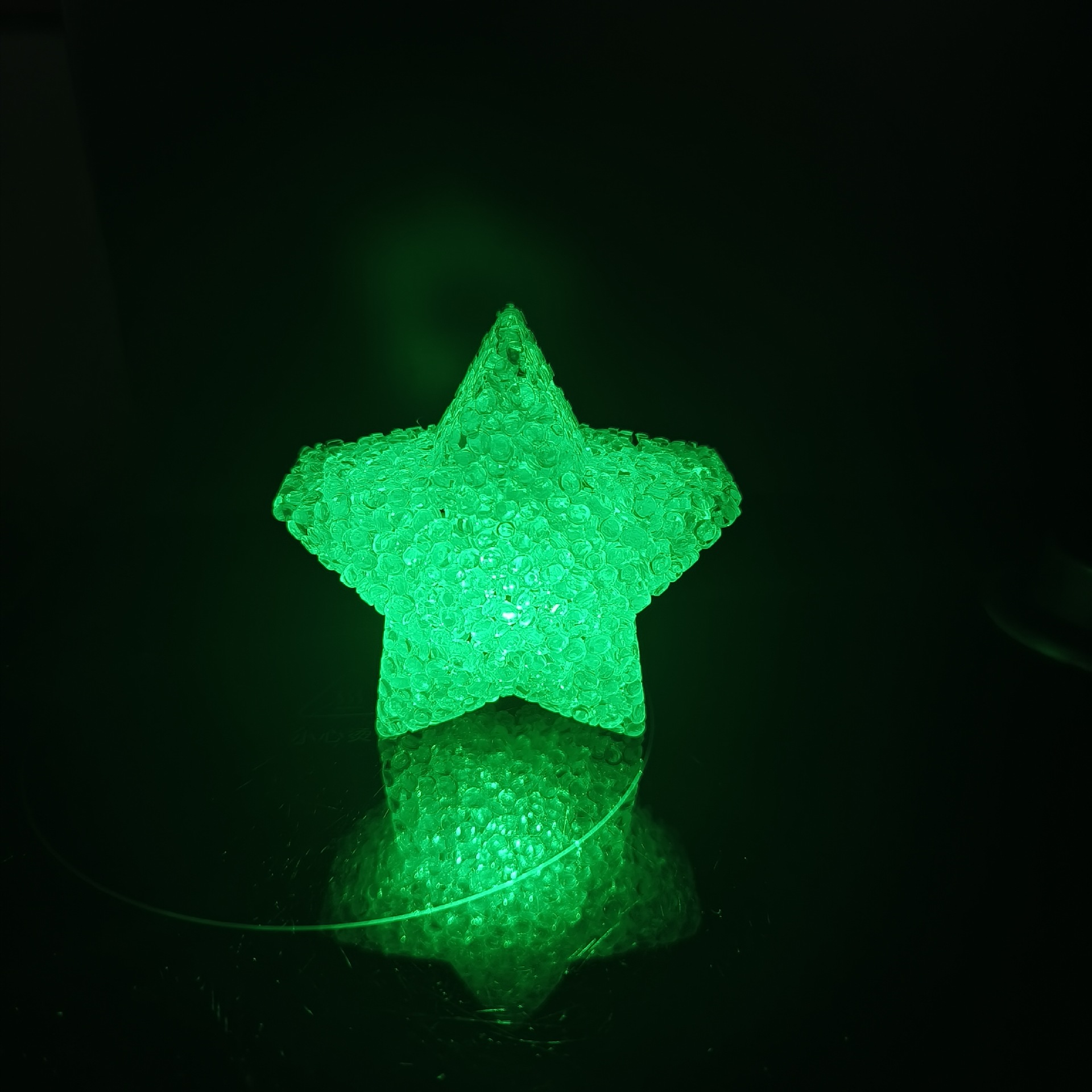 Estrellas de pentacos transfronterizas iluminadas luces de atmósfera escenario props espectáculo de baile coral muñeca lámpara de estrellas de color lámpara de estrellas