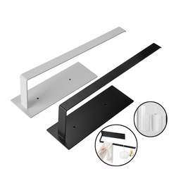 磁吸單層捲紙架冰箱毛巾架保鮮袋收納架廚房置物架免孔壁掛抹布架