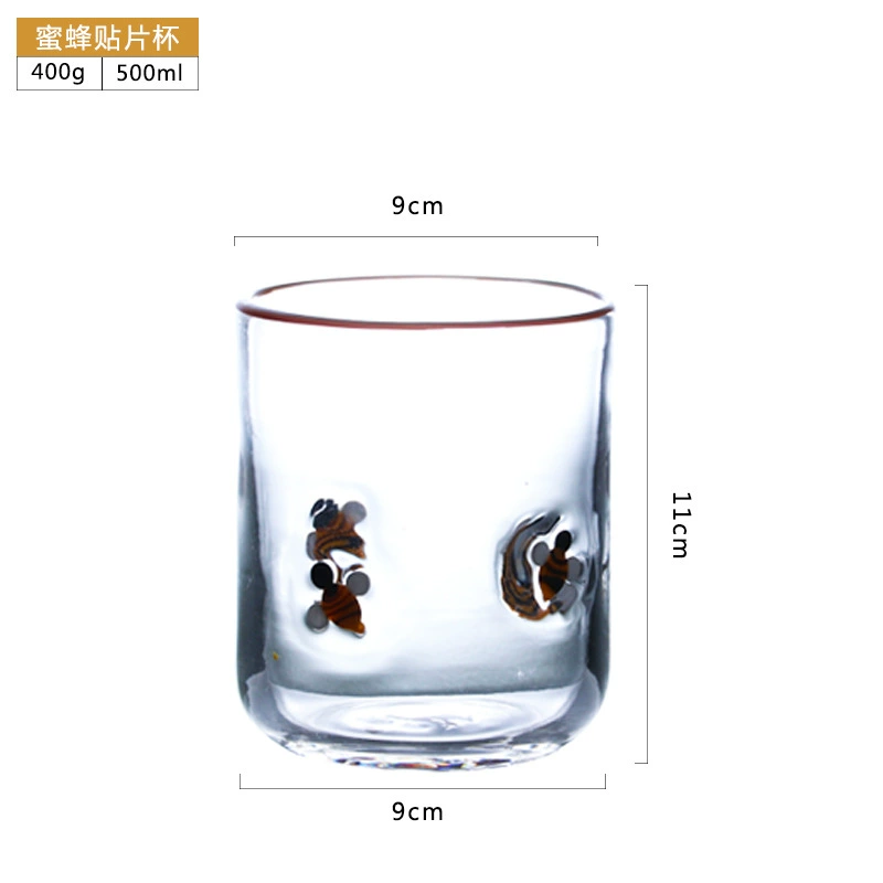 Creative cute multicoloured glass, increased thickness