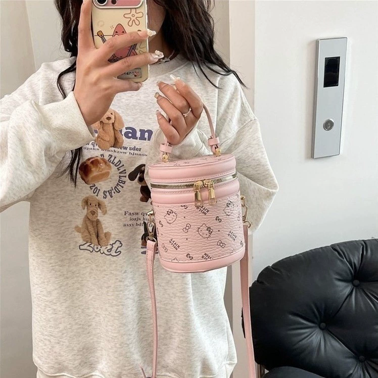 Hello Kitty, милая розовая сумка через плечо на одно плечо, рюкзак, сумка через плечо, для студентов, высокий класс