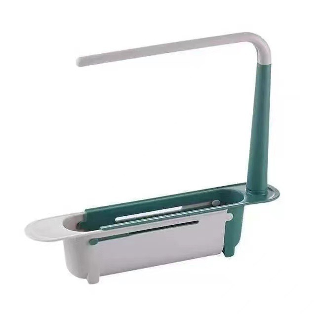 Cesta de drenaje de agua de venta en caliente transfronteriza estante de almacenamiento estante de drenaje estante de acabado de topos retráctiles de filtración artículos de cocina