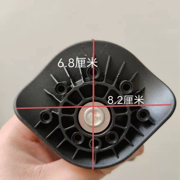 Silent Replacement Wheels for Luggage, Universal Swivel Wheels, Suitcase Repair Parts, Replacement Casters for Trolley Cases