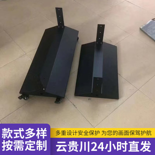 Mobile Hanging Ceiling Led Billboard Double-Sided Light Box Uv Soft Film Aluminum Alloy Frame Uv Soft Film Trendy