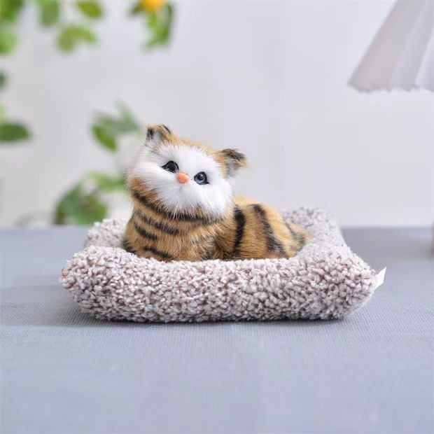 [소리와 함께] 대나무 숯 고양이 (Tabby Color)