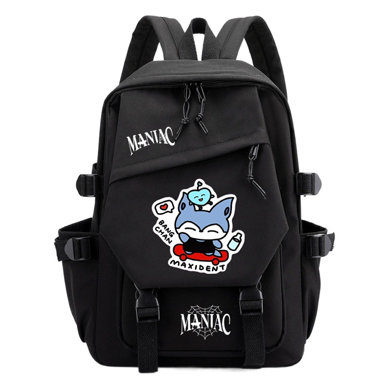 Anime periférico Corea del Sur grupo de hombres niños extraviados mochila japonesa retro mochila secundaria